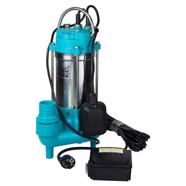 Насос канализационный 0.75кВт Hmax 12м Qmax 225л/мин с ножом AQUATICA