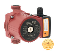Насос циркуляционный 130Вт Hmax 7м Qmax 87л/мин Ø1½" 130мм + гайки Ø1" AQUATICA