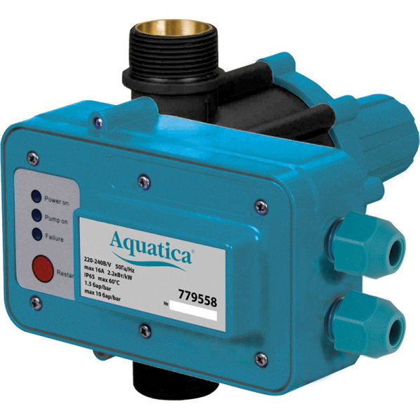 Контролер тиску електронний 2.2кВт Ø1 1/4" AQUATICA