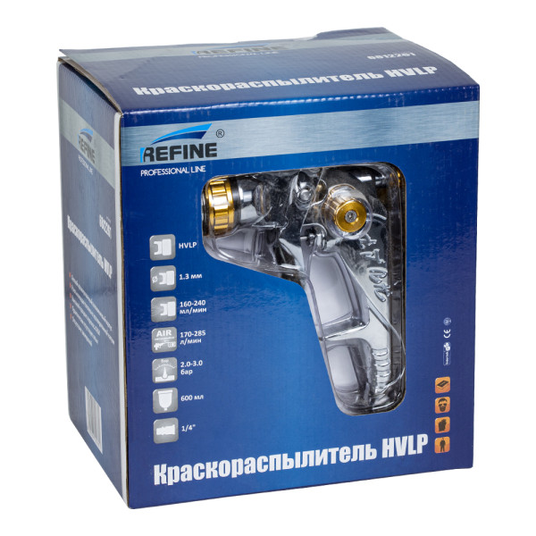 Краскораспылитель HVLP Ø1.4мм с в/б SIGMA
