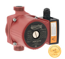 Насос циркуляционный 65Вт Hmax 4м Qmax 63л/мин Ø1½" 180мм + гайки Ø1" AQUATICA