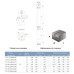 Насос центробежный скважинный 1.1кВт H 112(89)м Q 80(50)л/мин Ø94мм AQUATICA