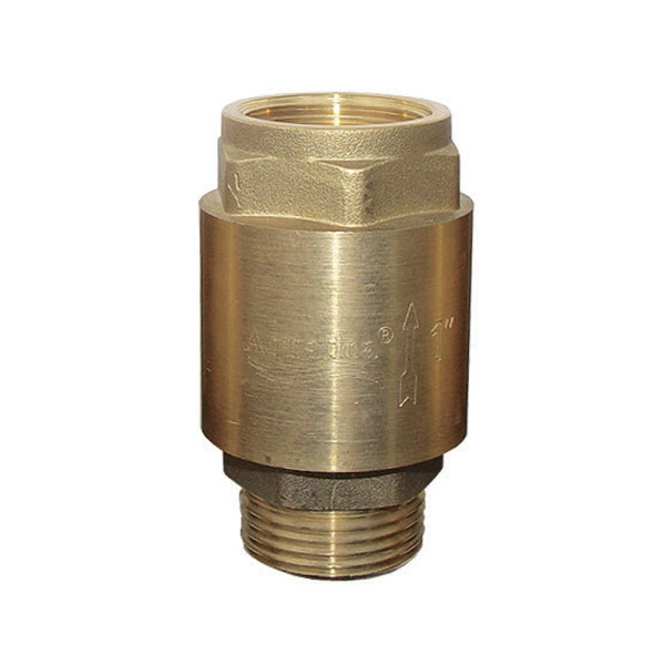 Клапан зворотний посилений 1"M×1"F (шток латунний)