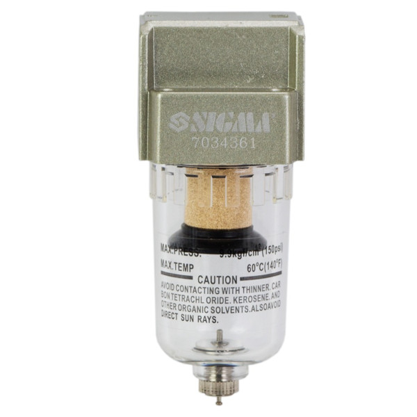Фильтр влагоотделитель 750 л/мин 1/4" SIGMA REFINE
