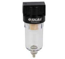Фильтр-влагоотделитель 500 л/мин 1/4" SIGMA