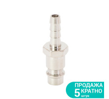 Штуцер для шланга 6мм SIGMA