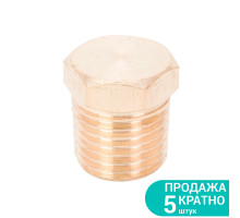 Заглушка с наружным резьбовым соединением MT 1/4" SIGMA