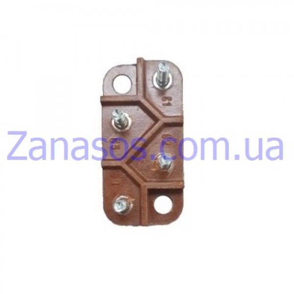 Клеммная колодка 4А, (4 шпильки М-4)
