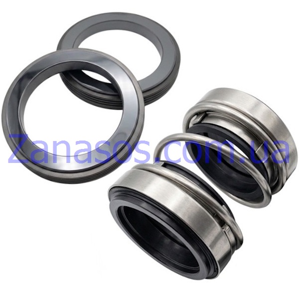 Торцеве ущільнення насоса серія 208 14/28, SIC/SIC/SIC/SIC, VITON, 304