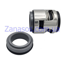 Торцеве ущільнення насоса серія 706B 12, CAR/SIC, EPDM, 304