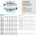 Торцеве ущільнення насоса серія BT-FN 10, SIC/SIC, VITON, 304