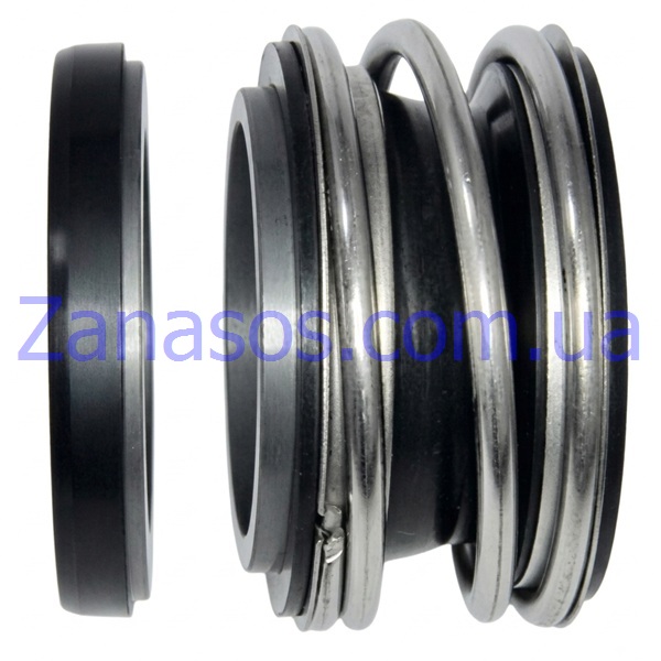 Торцеве ущільнення насоса серія MG1 15, SIC/SIC, VITON, 304, ZN