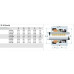 Торцеве ущільнення насоса серія 16 5/8, CAR/CER, EPDM, 304