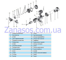 Ротор 15wbx-12 (ф39,5*60) (к партии 2101) (combi) "Насосы+" (A12)
