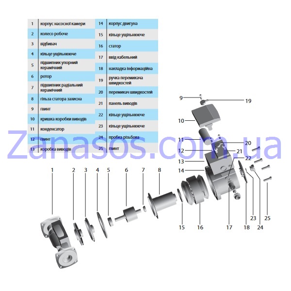 Фланец BPS40-8SF (DN32/PN6) (G2-B) (чугун) "Насосы+" (A06 / A47)