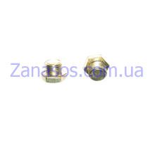 Пробка різьбова G1/4(M) (сталь)