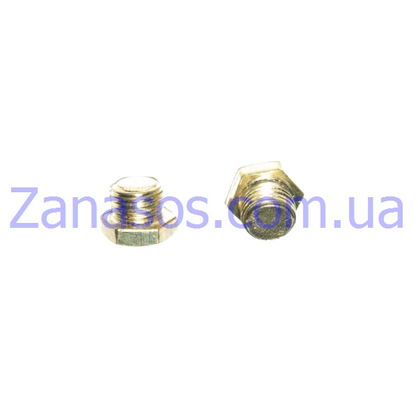 Пробка різьбова G1/4(M) (сталь)