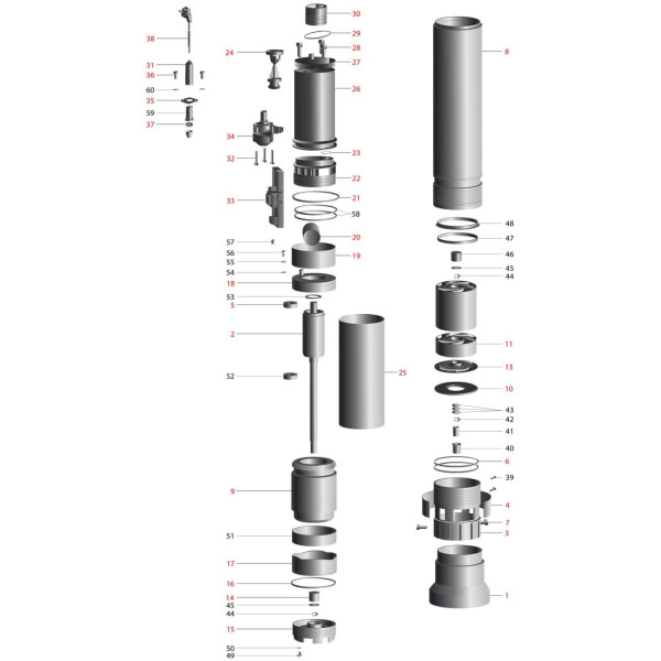 Кабель питания 4SCM AUTO (H07RN-F) (3g1,0mm2) (450/750V) (22m) (+евровилка, гермоввод) "Sprut" (А06)