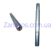 Вал насосной части SCM3 (12 * 137) (шестигр) (нерж) "Sprut" (A08)