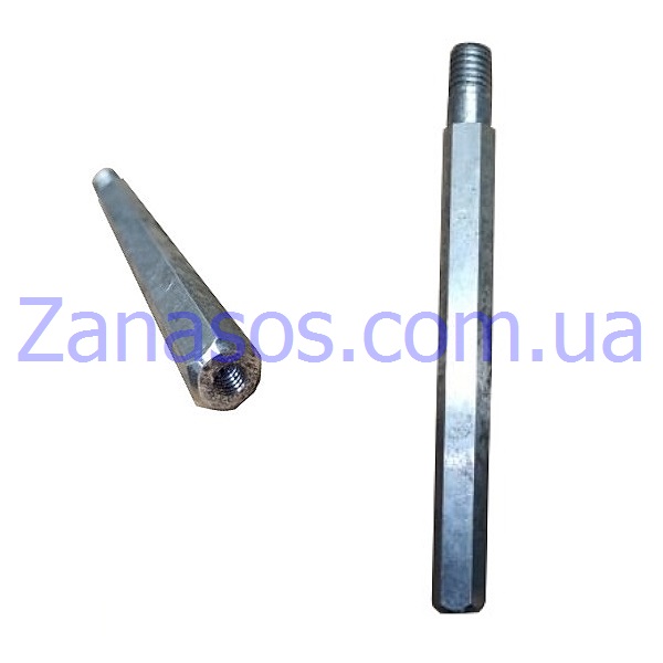 Вал насосной части SCM6 (12 * 227) (шестигр) (нерж) "Sprut" (A08)